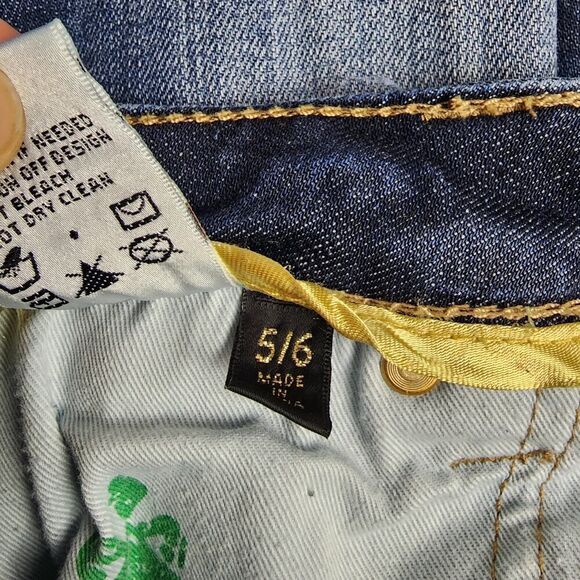 COOGI Distressed Jeans Blue Size 5/6 - Picture 3 of 12